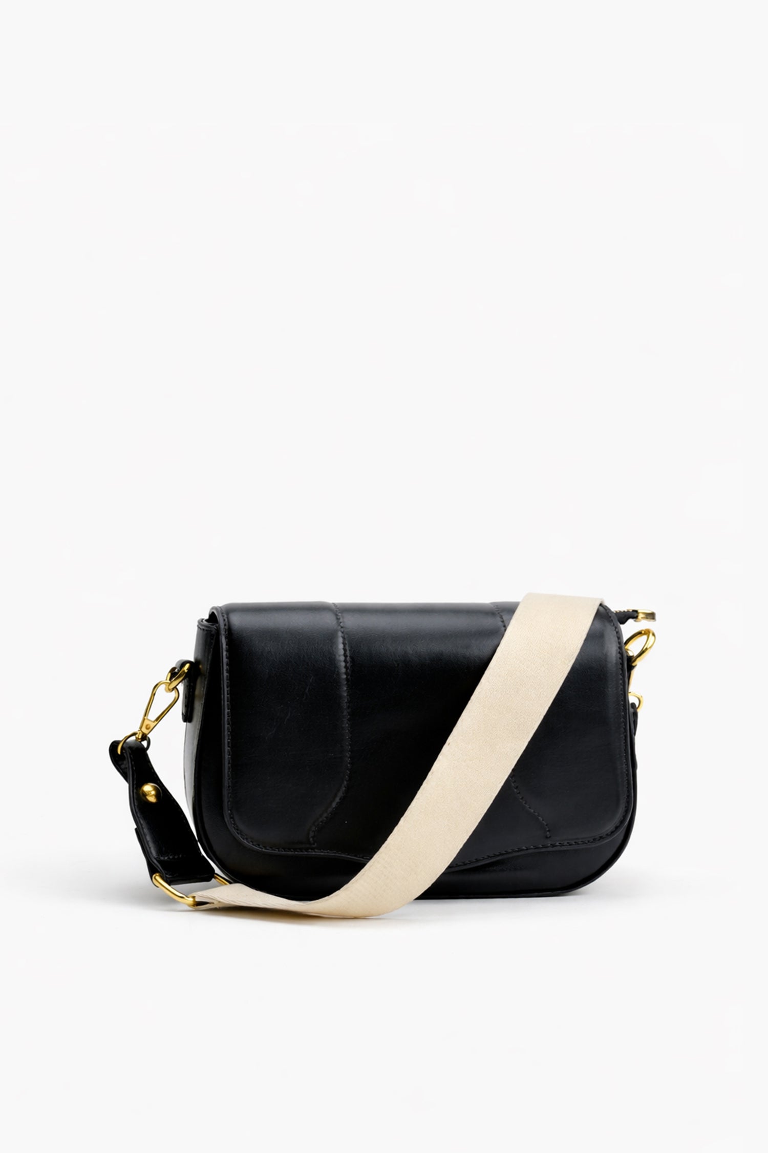 Black Saddle Bag - Hustle N Holla