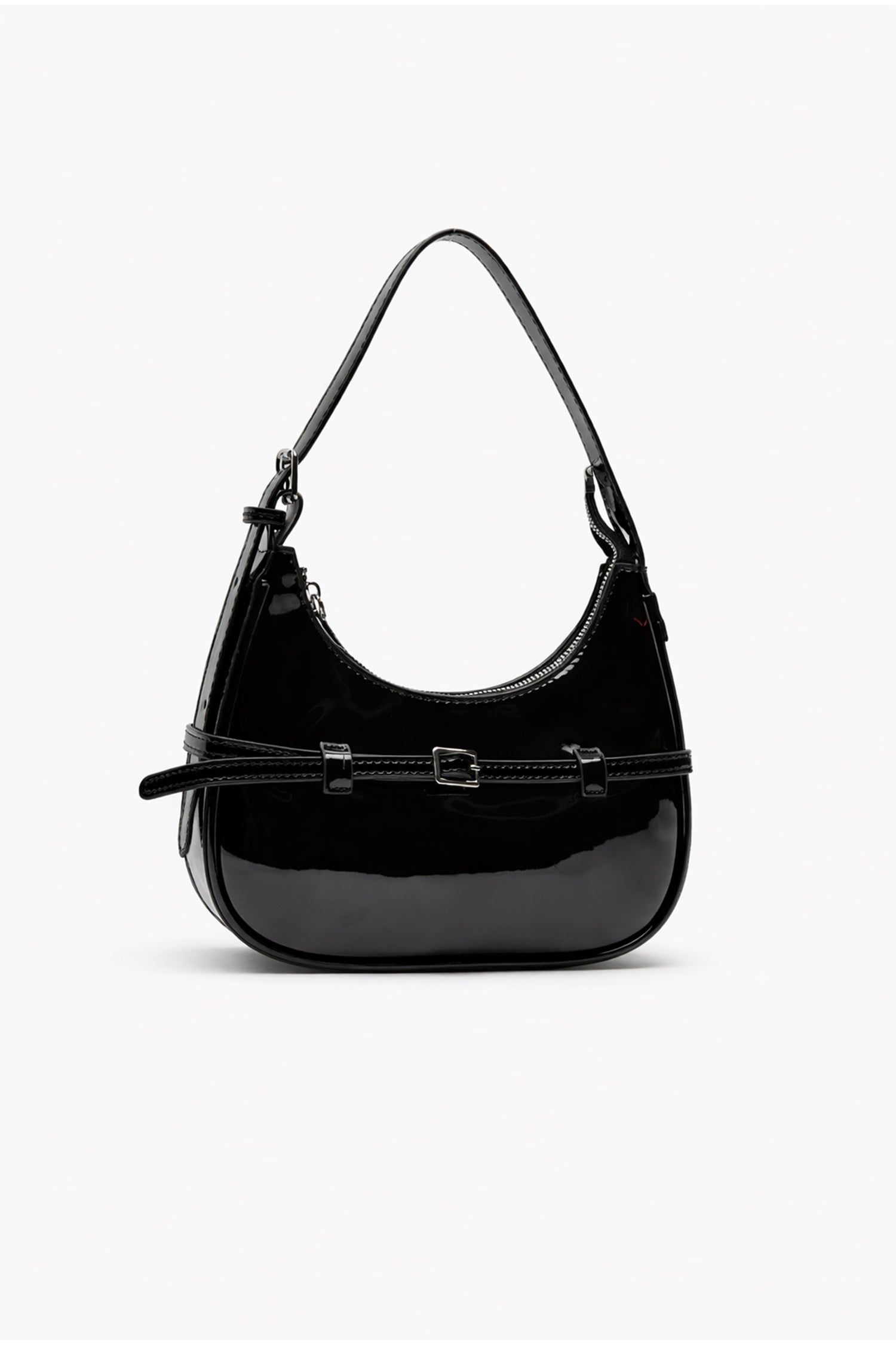 Black Baguette Bag