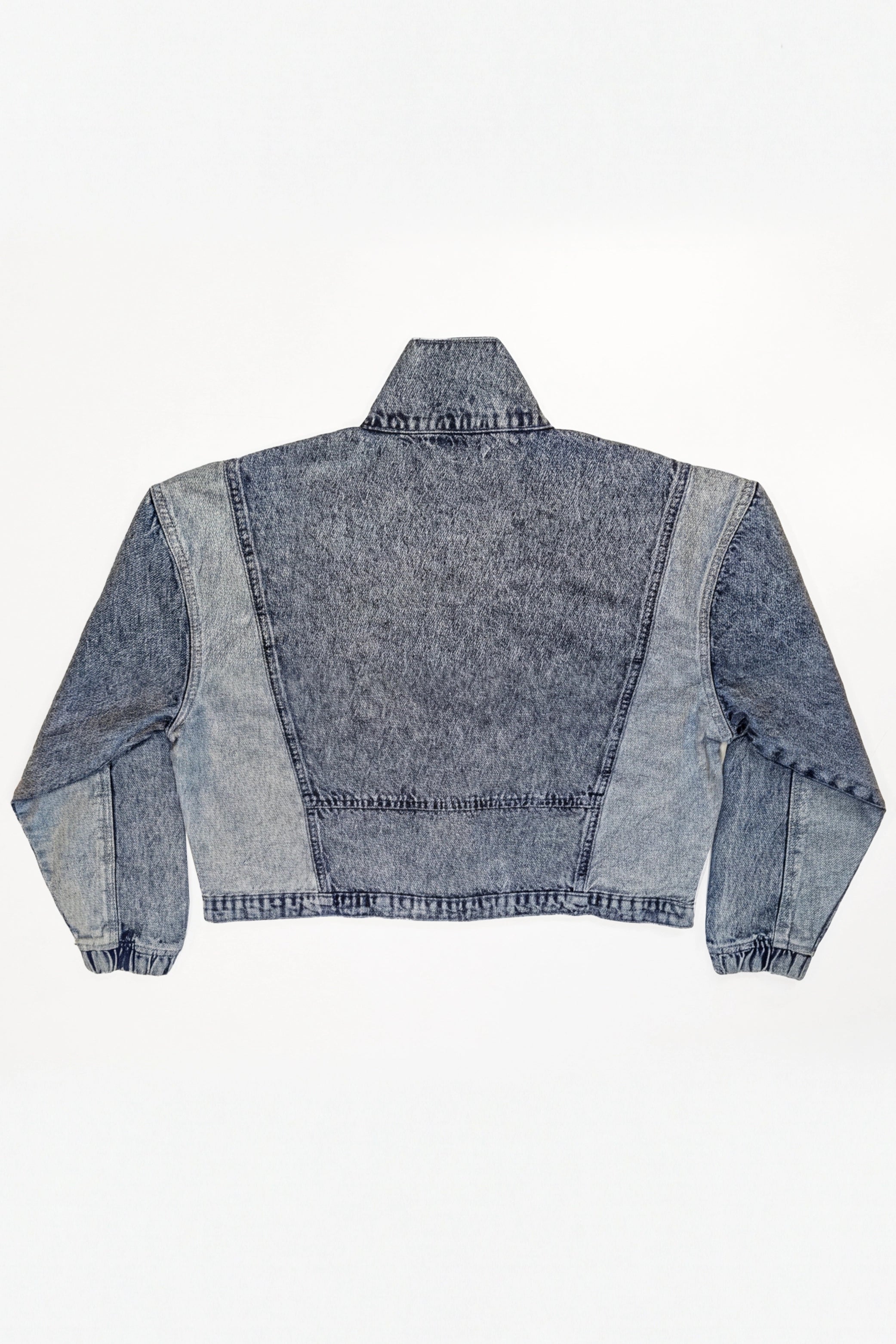 Blue Light Washed Oversized Jacket - Hustle N Holla