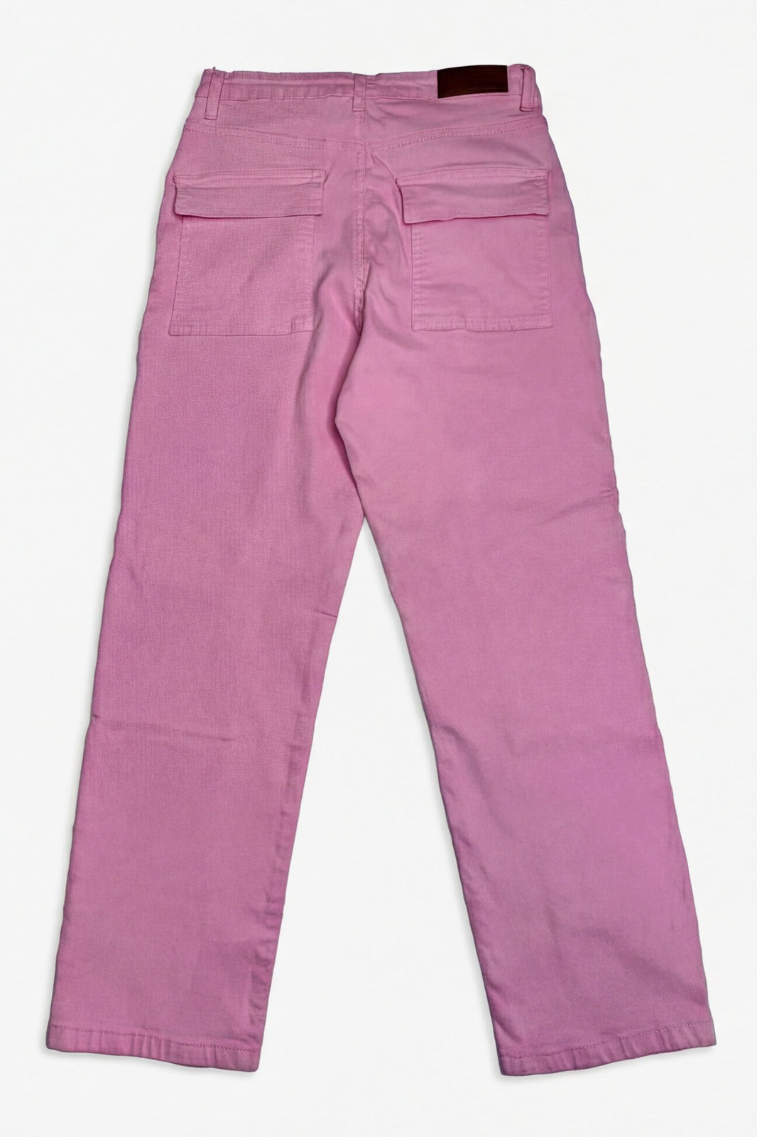 Pink Straight Fit Jeans - Hustle N Holla