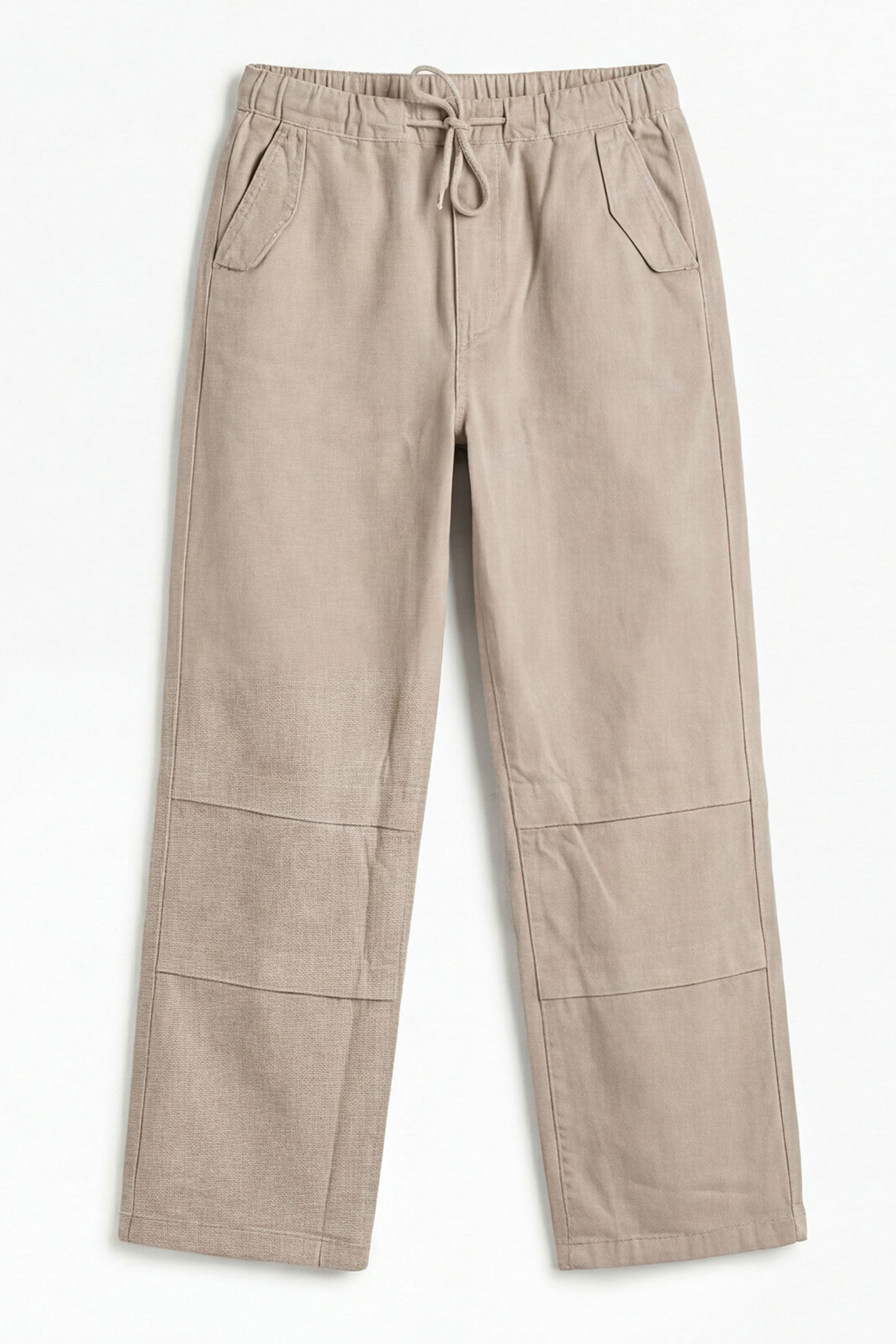 Beige Wide Leg Jeans - Hustle N Holla