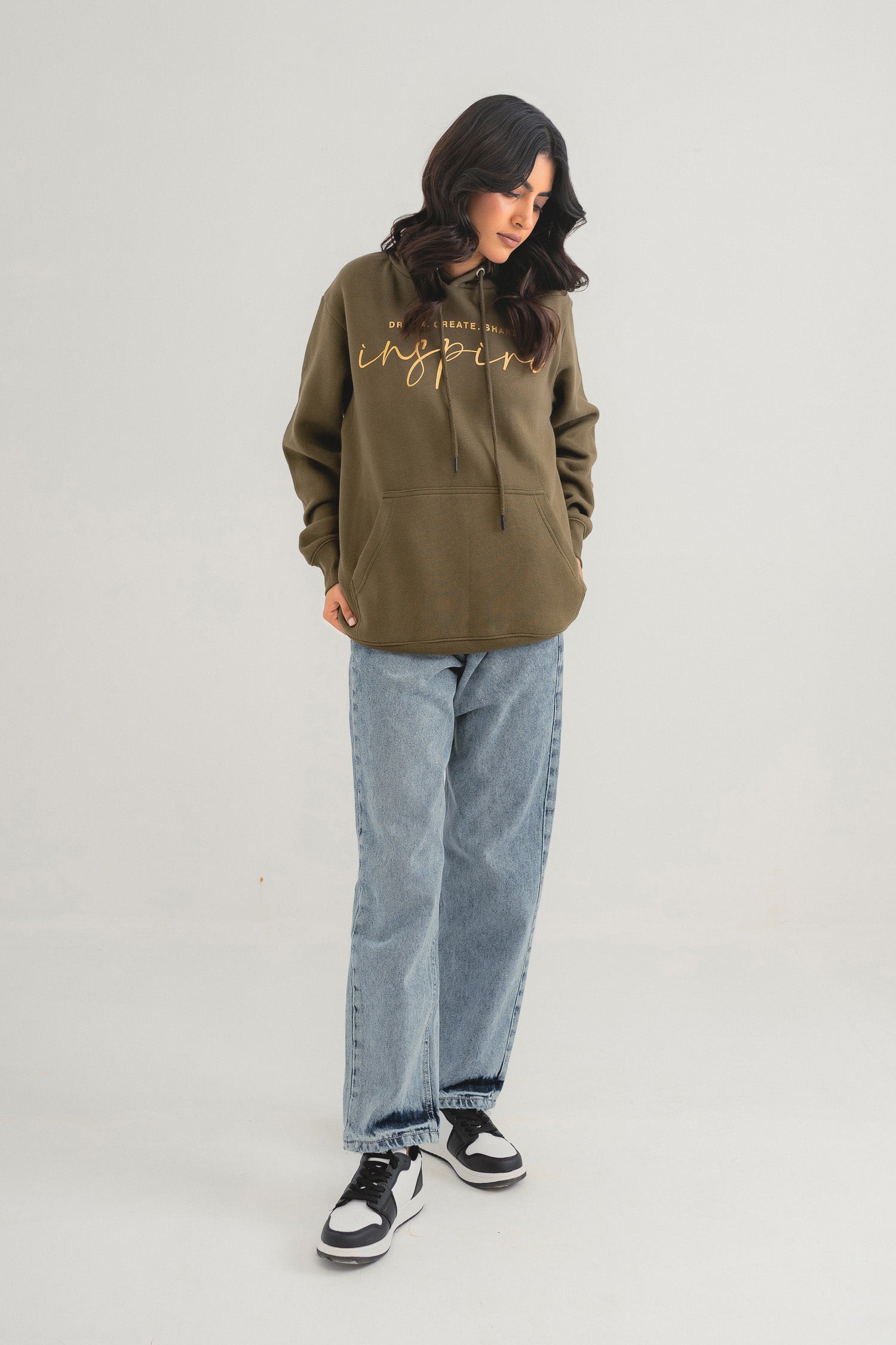 Iris Green Hoodie - Hustle N Holla