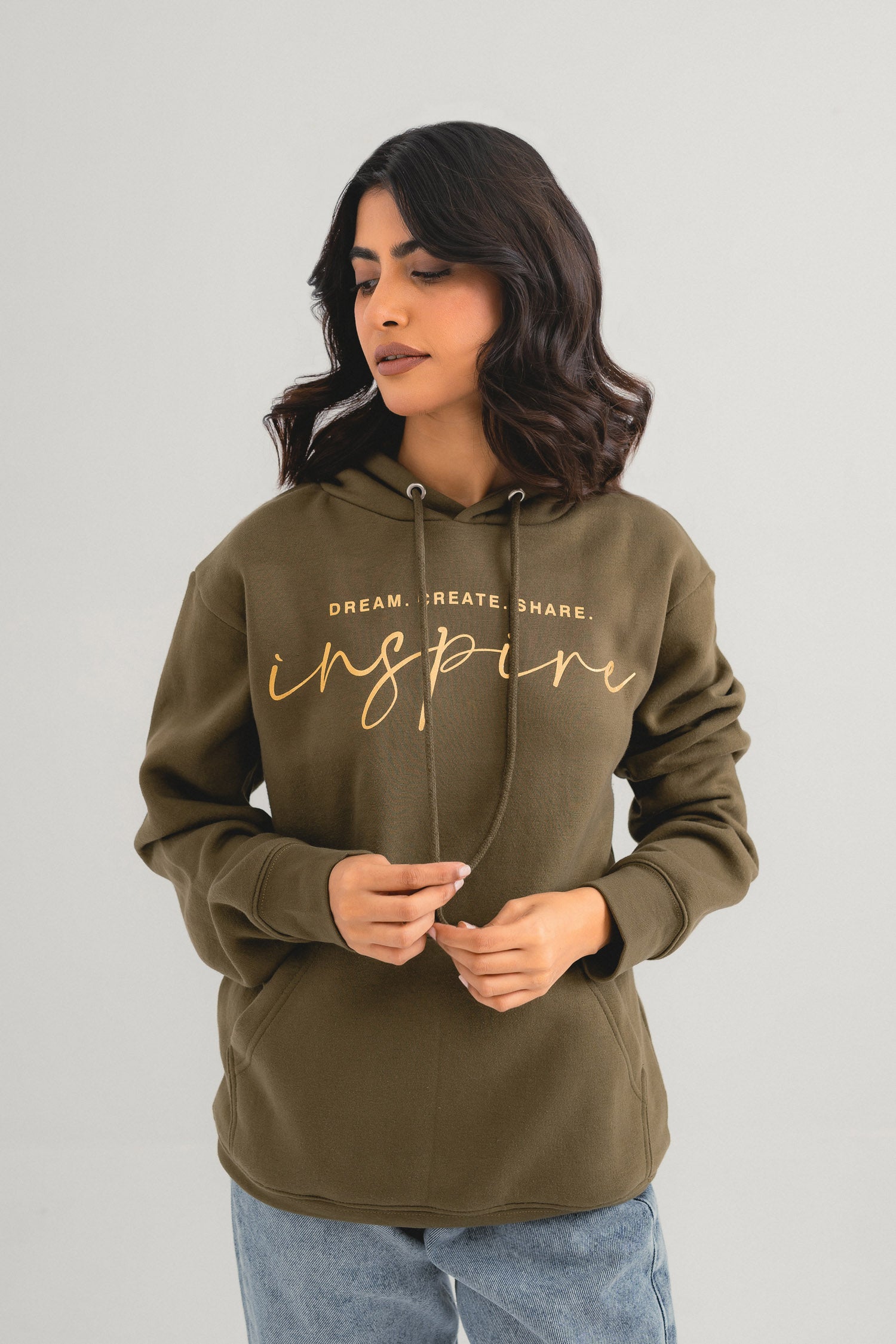 Iris Green Hoodie - Hustle N Holla