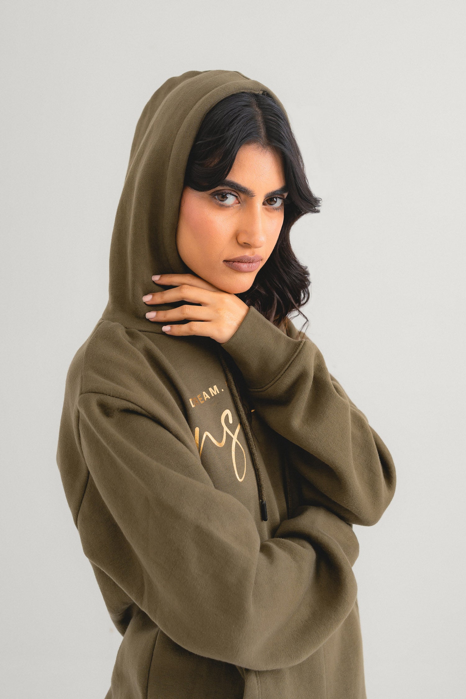 Iris Green Hoodie - Hustle N Holla