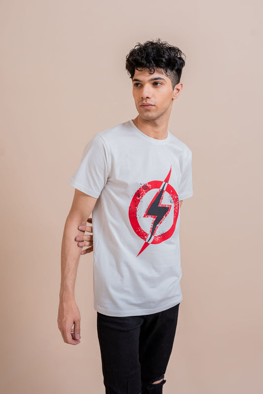 White Flash Regular Fit T-shirt
