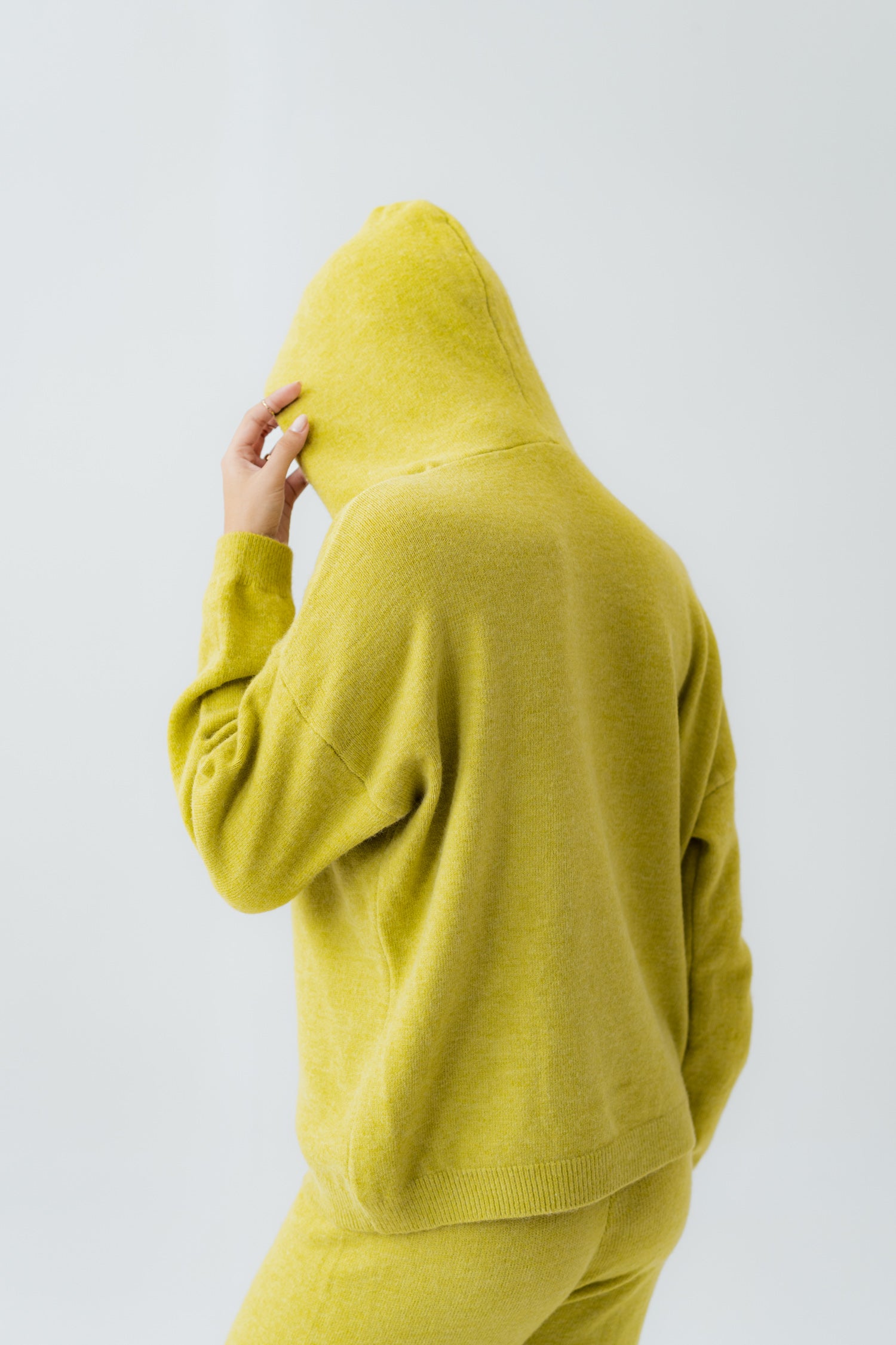 Lime Hooded Pullover Sweater - Hustle N Holla