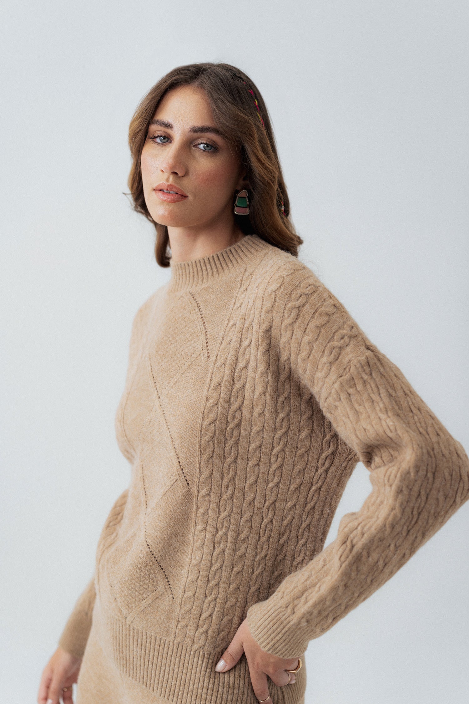 Fawn Relaxed Fit Sweater - Hustle N Holla