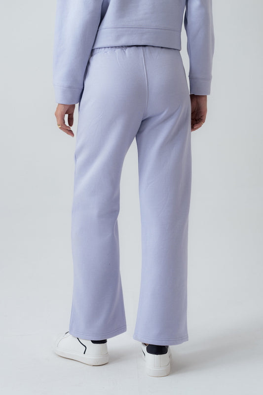 Lilac Straight FIt Sweatpants - Hustle N Holla