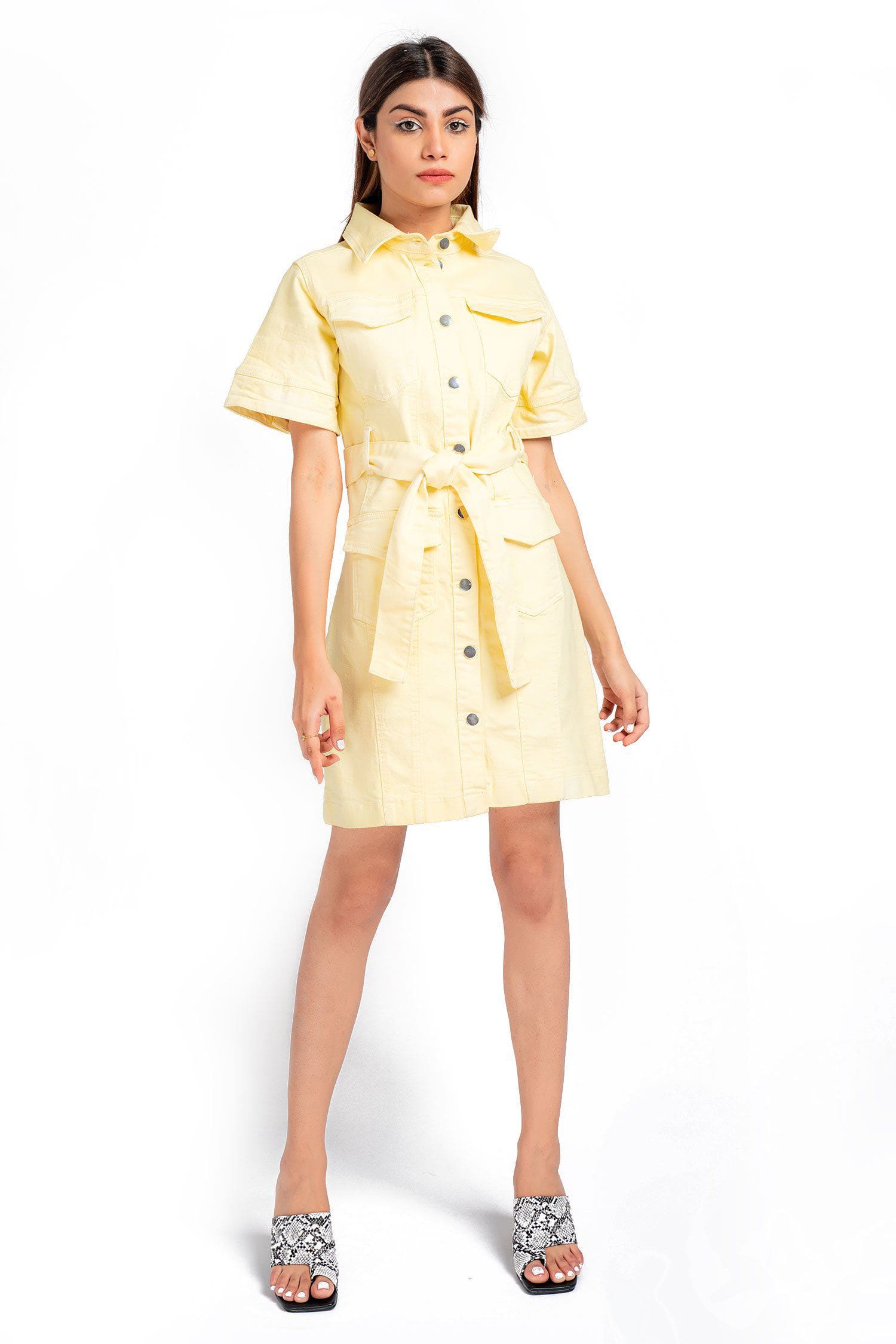 Yellow Trina Dress - Hustle N Holla