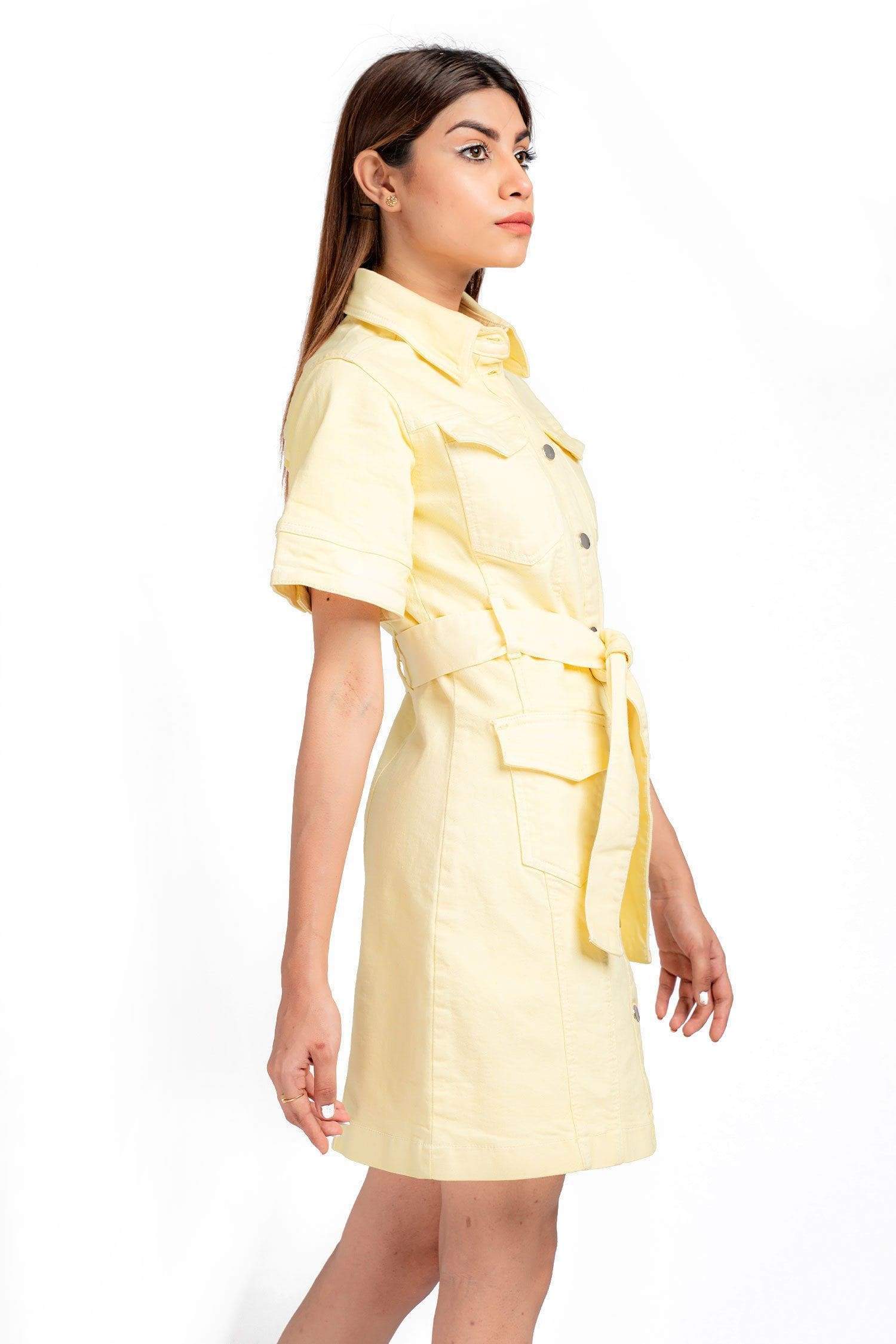 Yellow Trina Dress - Hustle N Holla