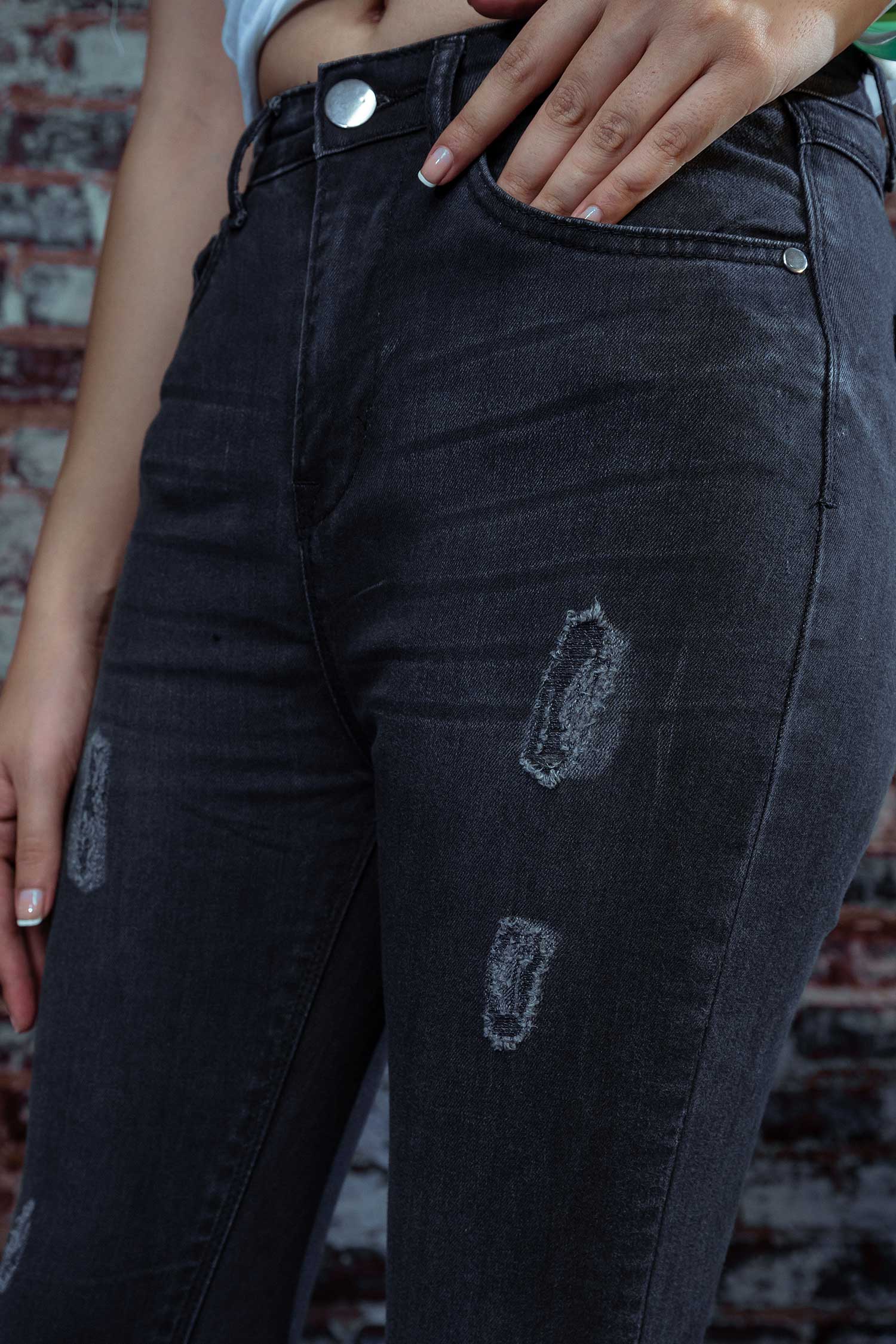 Young Blood Distressed Jeans - Hustle N Holla