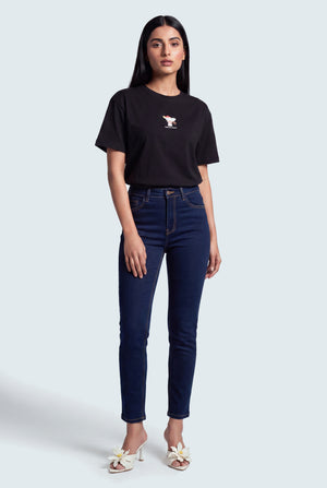 Amyra Basic Fit Jeans - Hustle N Holla