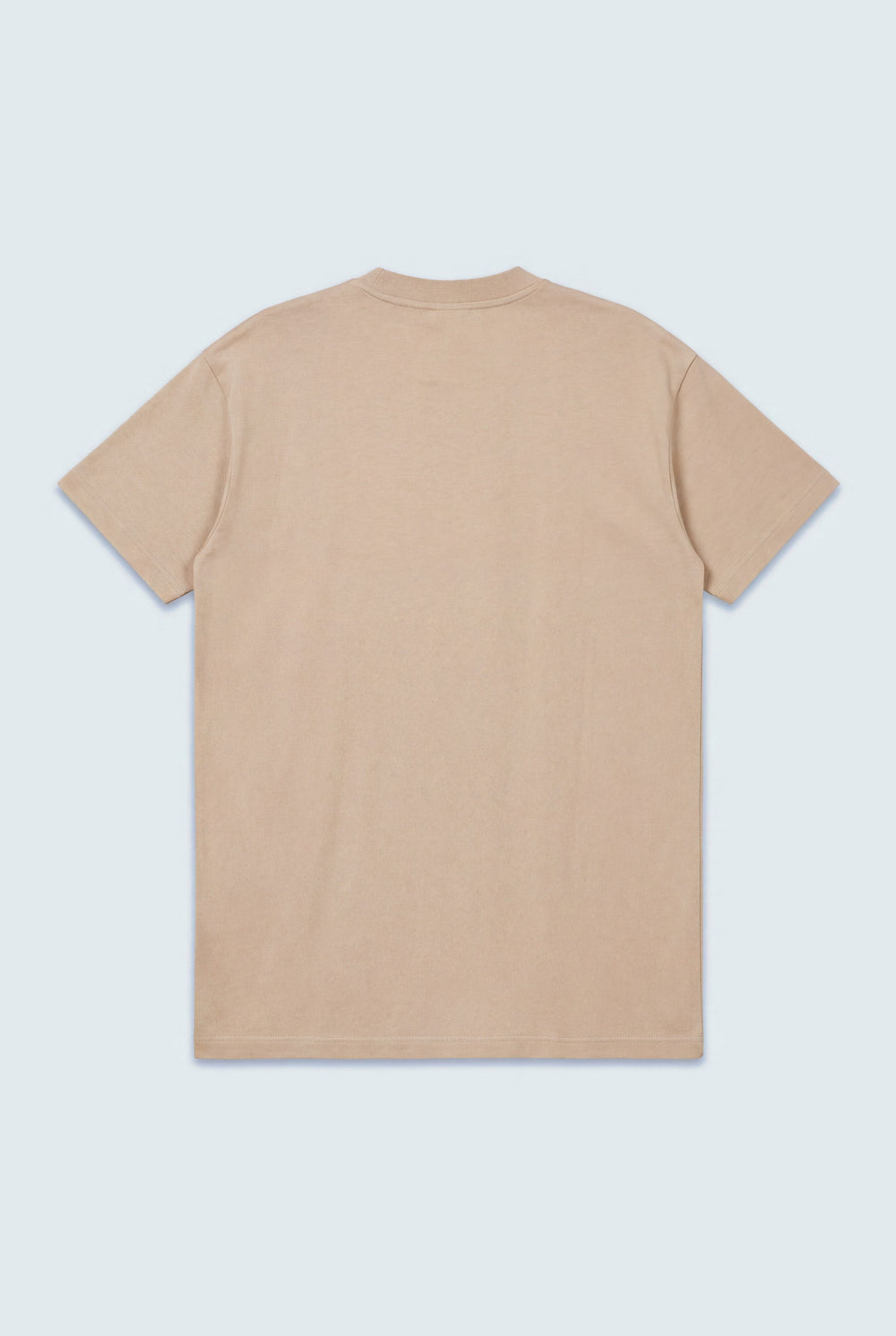 Beige Boxy Fit Basic T-Shirt - Hustle N Holla