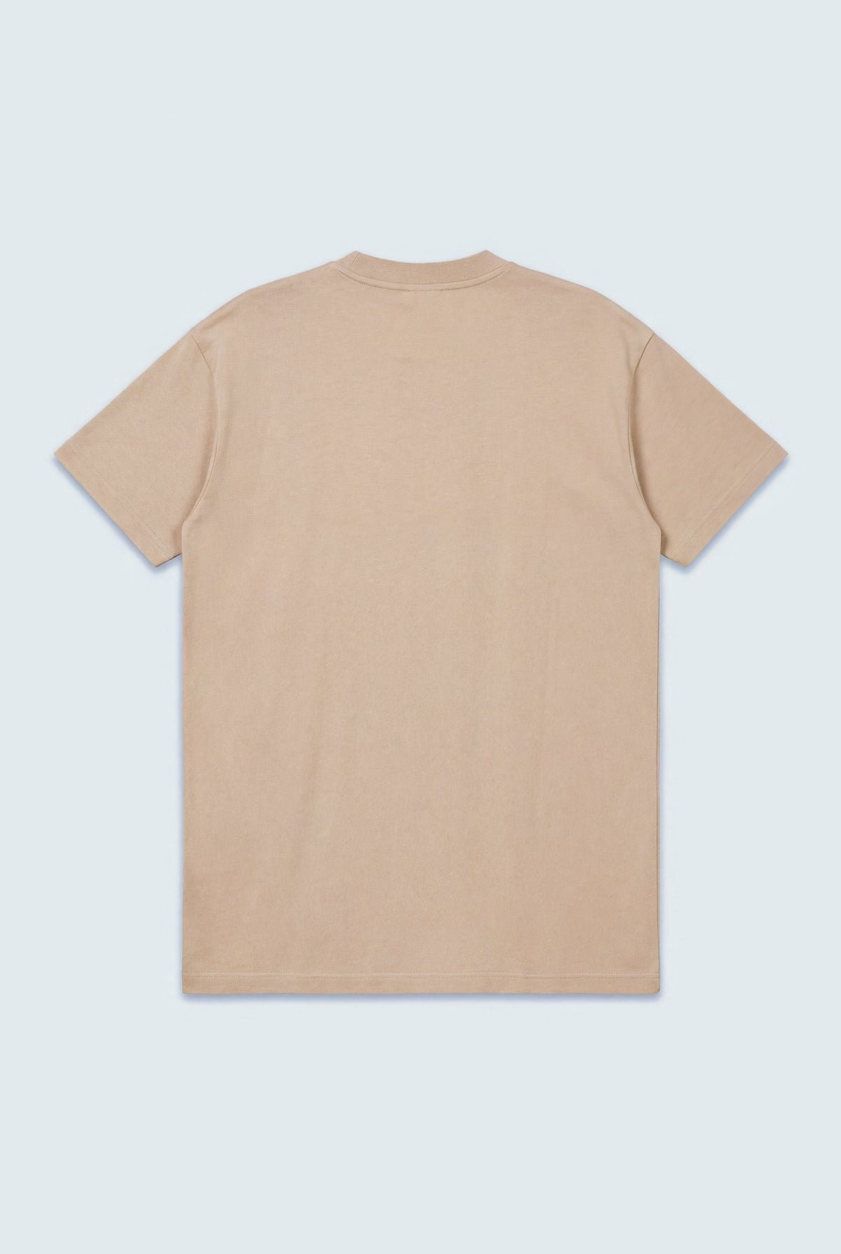 Beige Boxy Fit Basic T-Shirt - Hustle N Holla