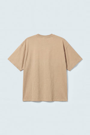 Beige Oversized Graphic T-Shirt - Hustle N Holla