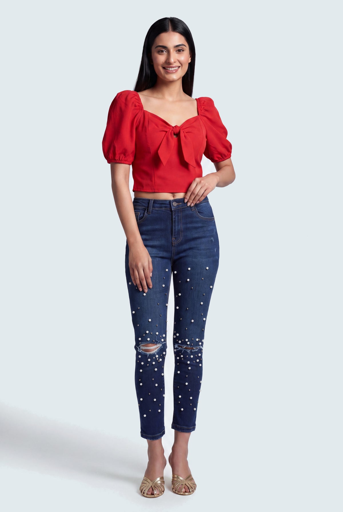 Belle Denim Jeans - Hustle N Holla