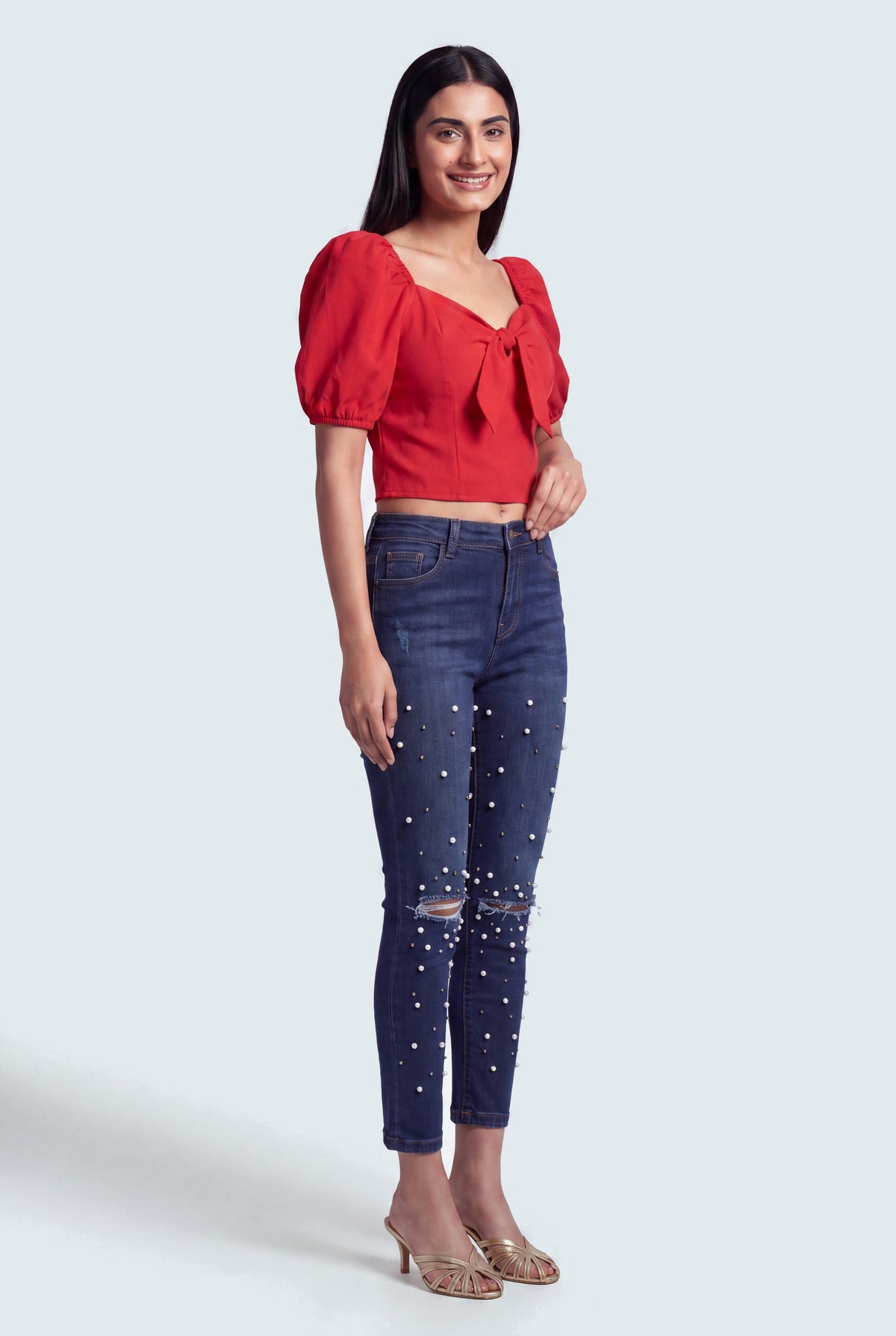 Belle Denim Jeans - Hustle N Holla