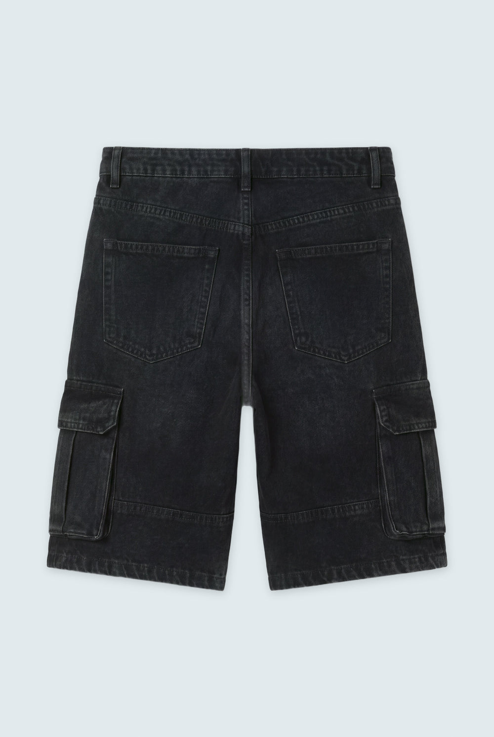 Black Cargo Denim Shorts - Hustle N Holla