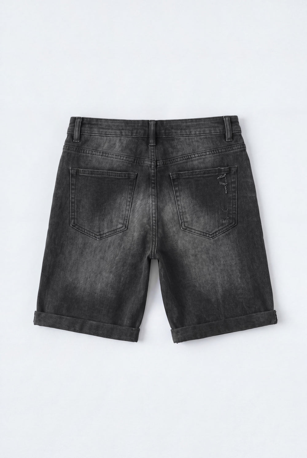 Black Denim Shorts - Hustle N Holla