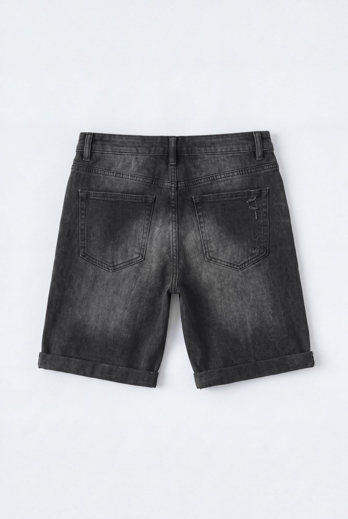 Black Denim Shorts - Hustle N Holla