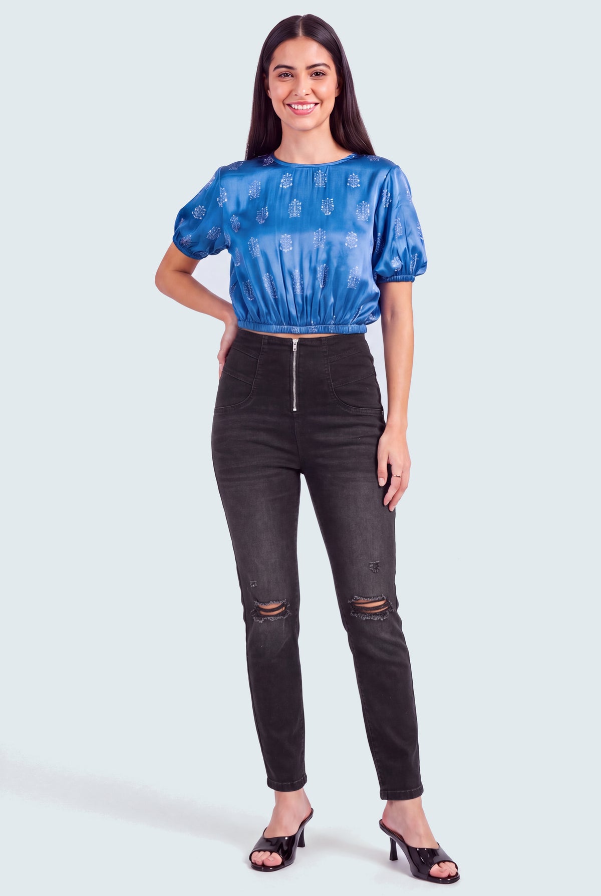 Black Fit Skinny Jeans - Hustle N Holla