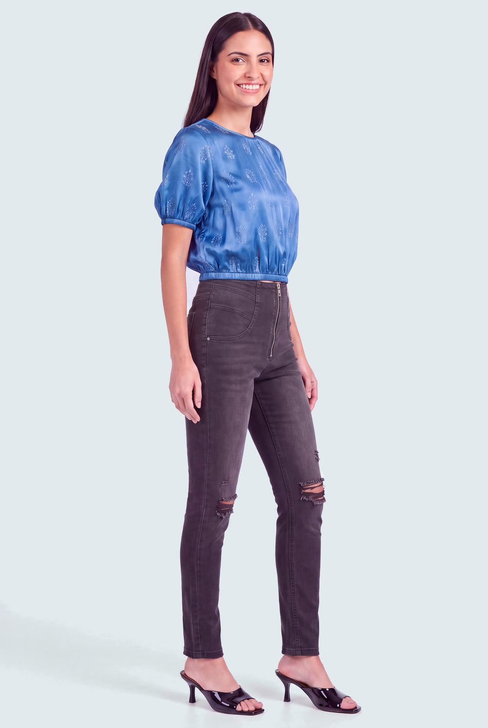 Black Fit Skinny Jeans - Hustle N Holla
