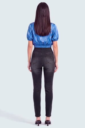 Black Fit Skinny Jeans - Hustle N Holla