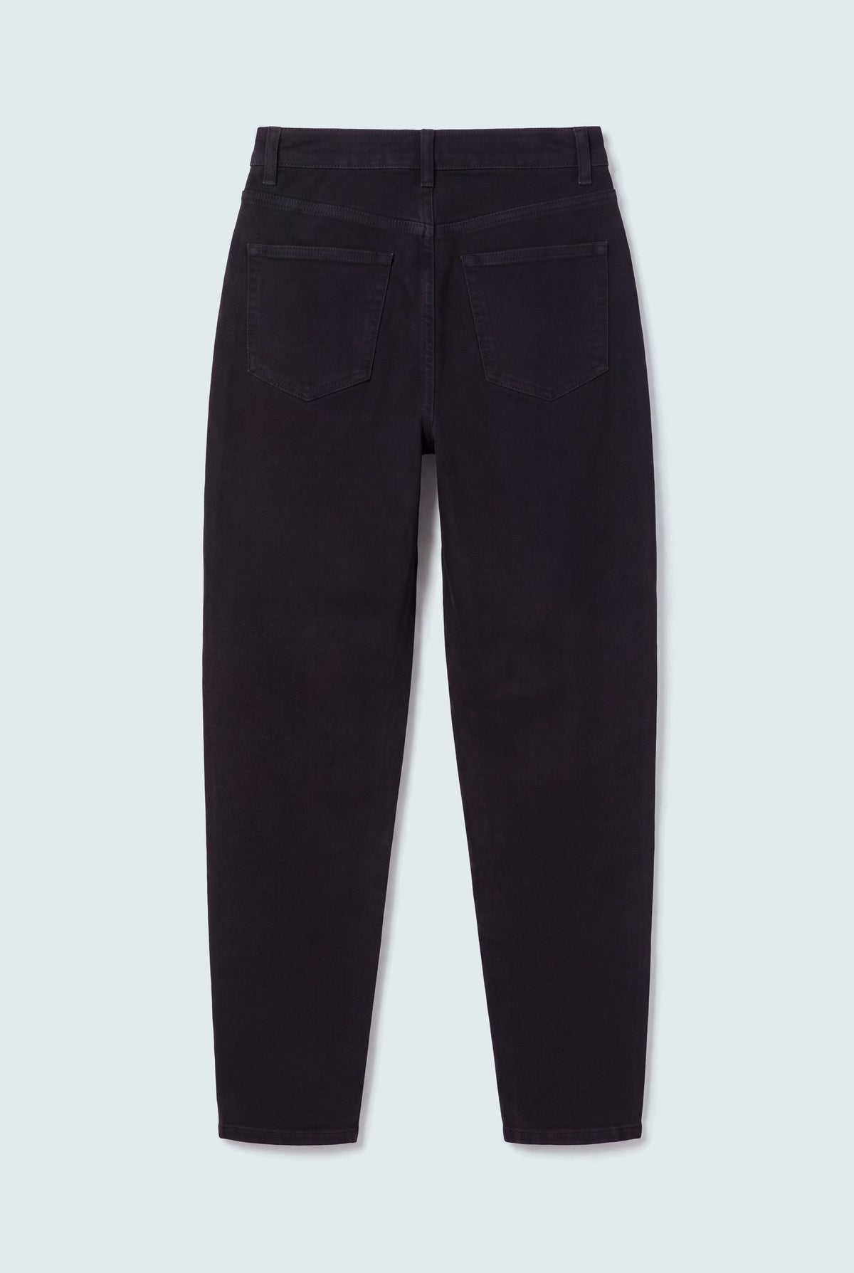 Black High Rise Mom Fit Jeans - Hustle N Holla