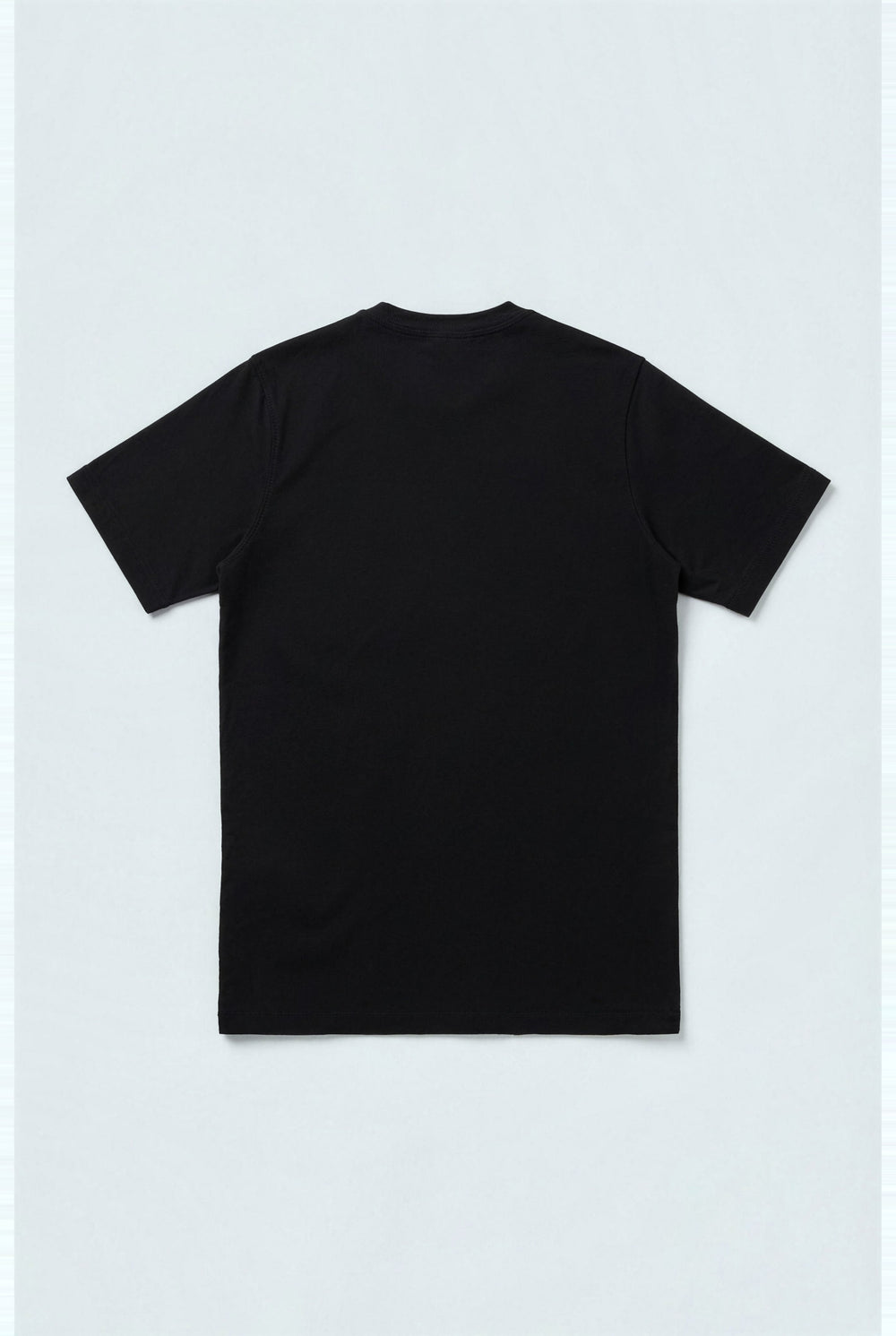 Black Regular Fit Basic T-Shirt Two - Hustle N Holla