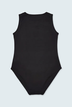 Black Slim Fit Bodysuit - Hustle N Holla