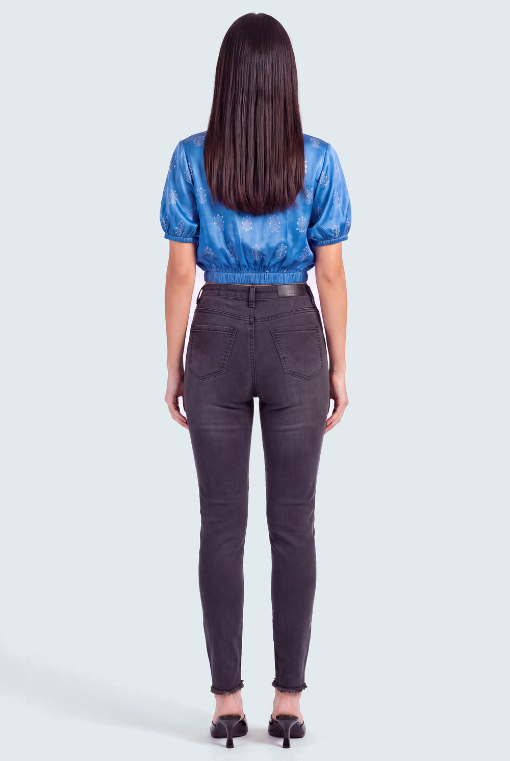 Black Washed Skinny Jeans - Hustle N Holla