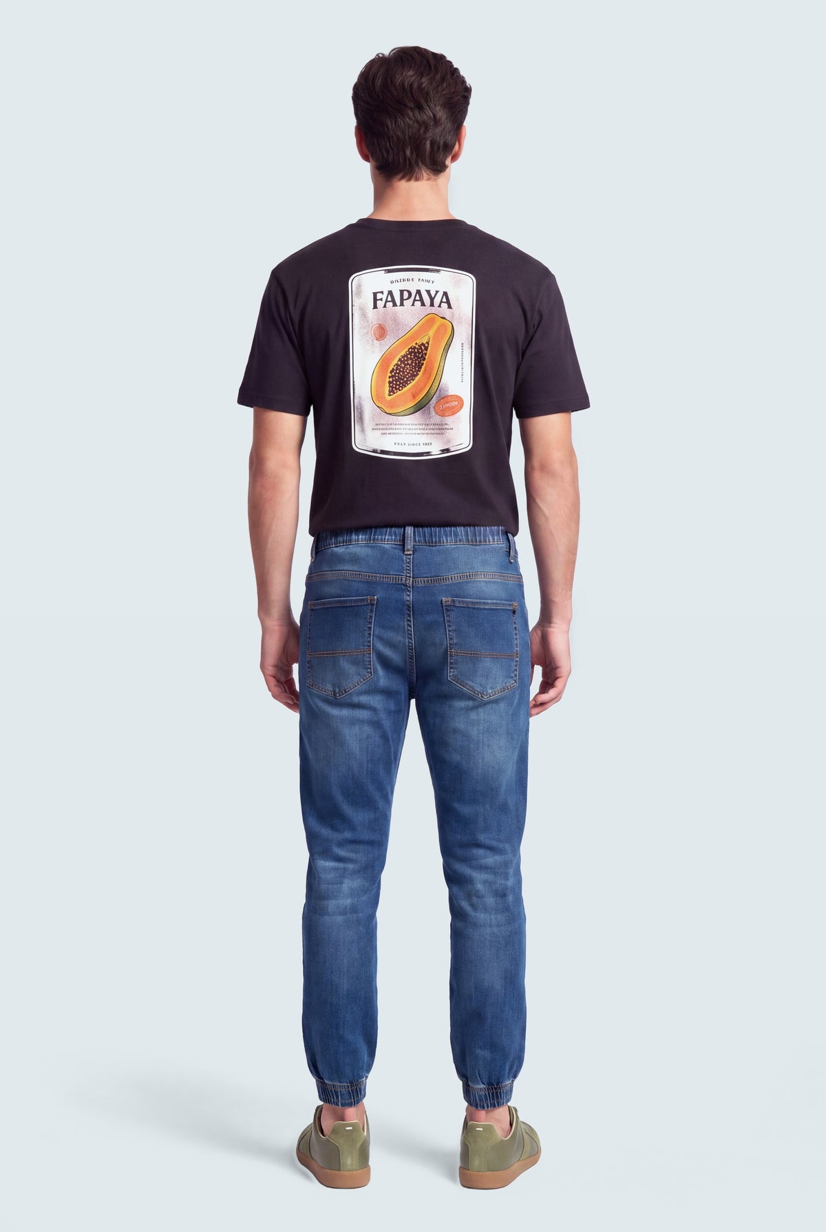 Blue Denim Jogger Jeans - Hustle N Holla