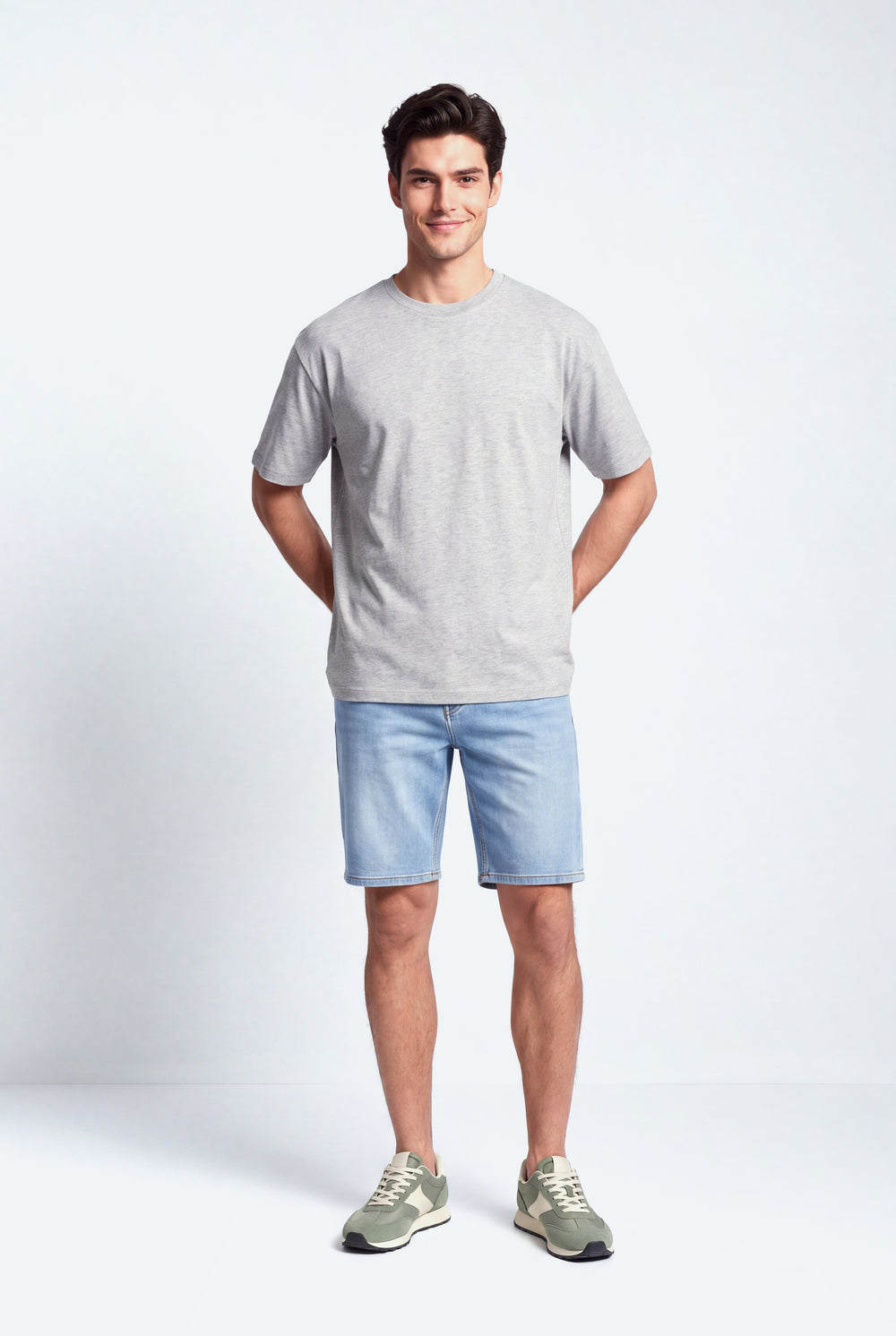 Blue Denim Shorts - Hustle N Holla