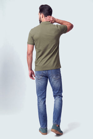Faded Blue Denim Jeans - Hustle N Holla