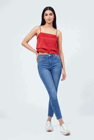 Faith Medium Wash Jeans - Hustle N Holla