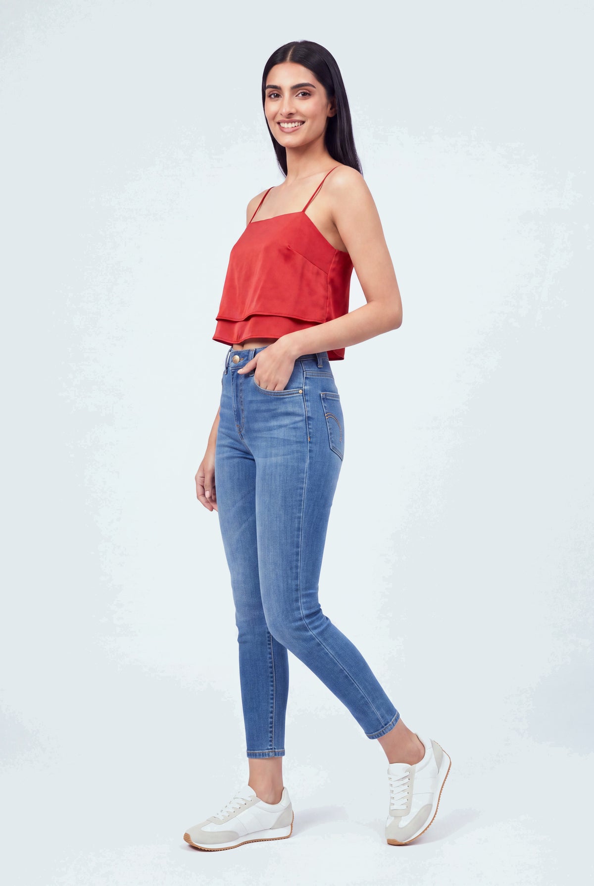 Faith Medium Wash Jeans - Hustle N Holla