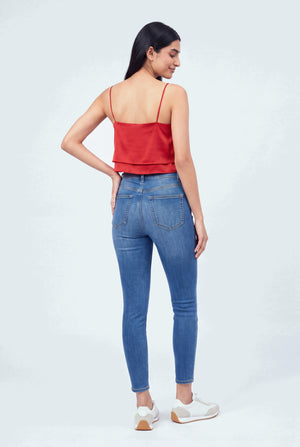 Faith Medium Wash Jeans - Hustle N Holla