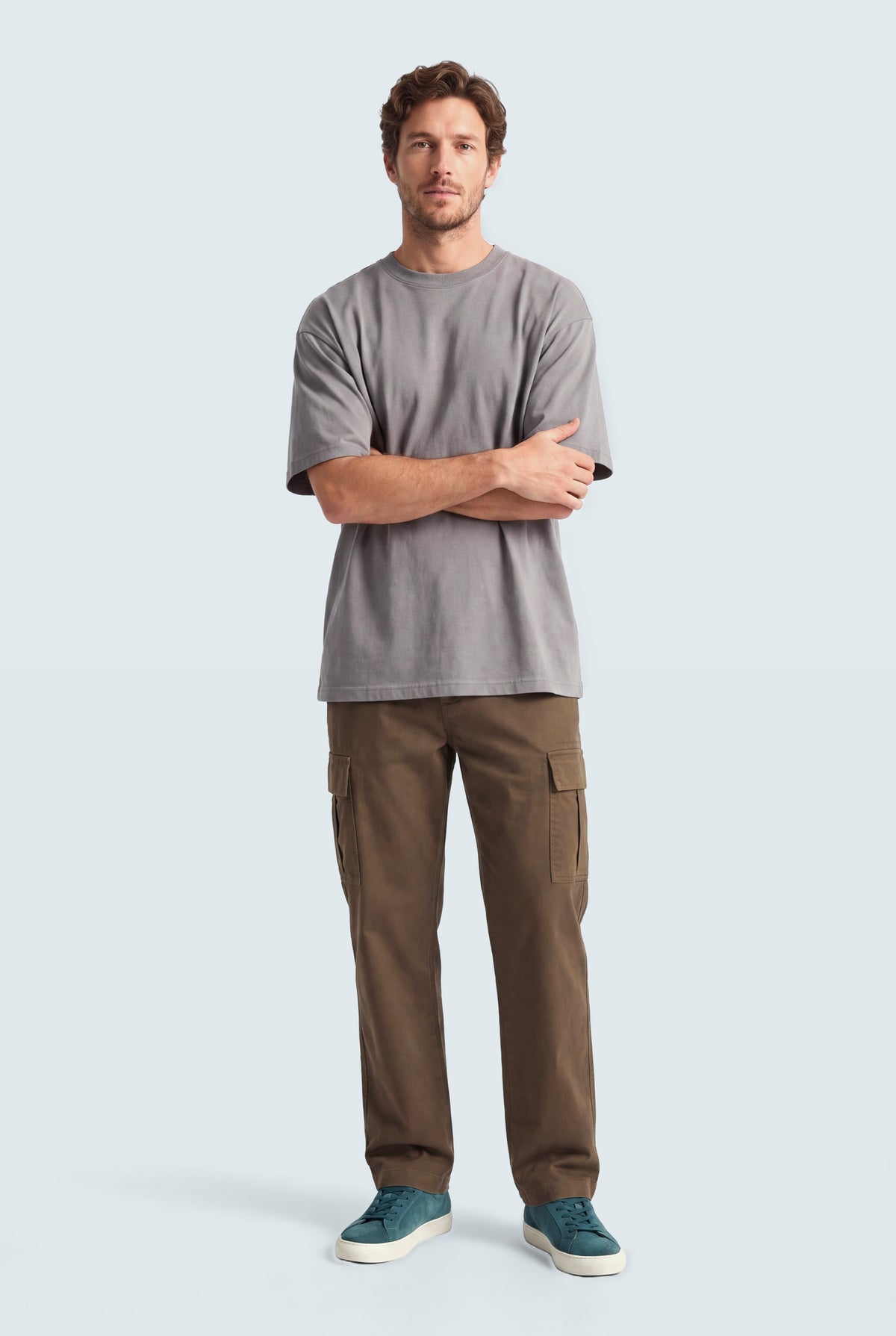 Green Cargo Denim Jeans - Hustle N Holla