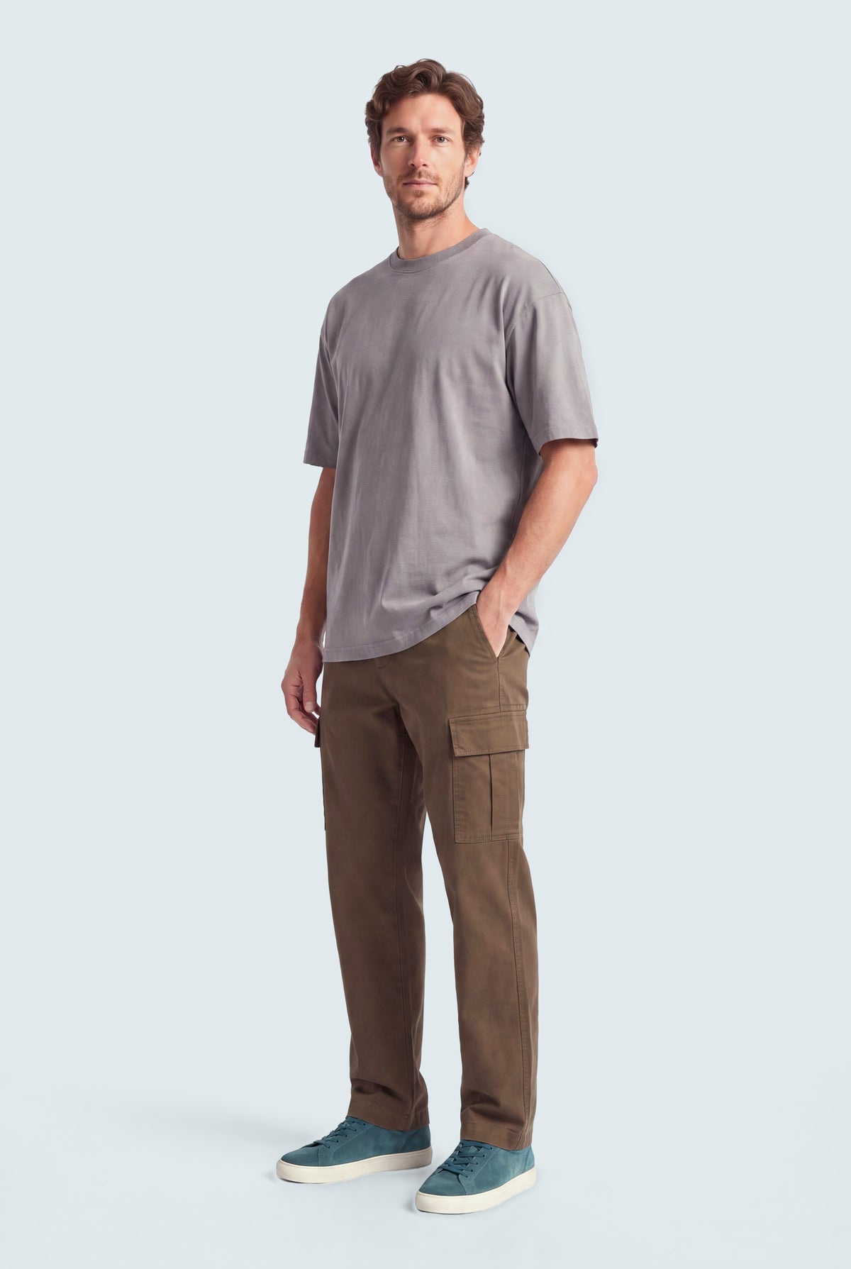 Green Cargo Denim Jeans - Hustle N Holla