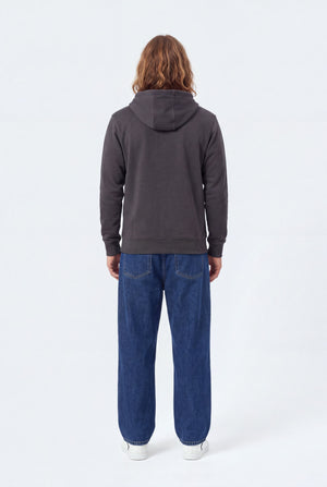 Grey Relaxed Fit Hoodie - Hustle N Holla