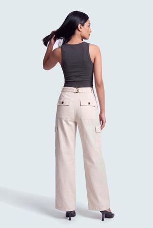 Gun Metal Grey Ribbed Tank Top - Hustle N Holla