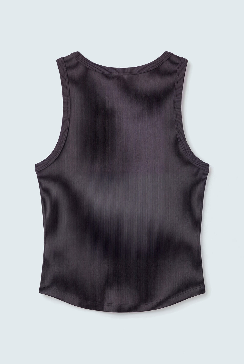 Gun Metal Grey Ribbed Tank Top - Hustle N Holla