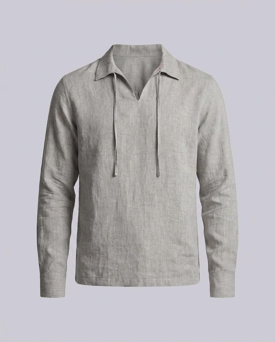 Grey Loose Fit Full Sleeve Shirt - Hustle N Holla