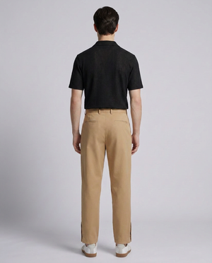 Tan Loose Fit Premium Trousers - Hustle N Holla