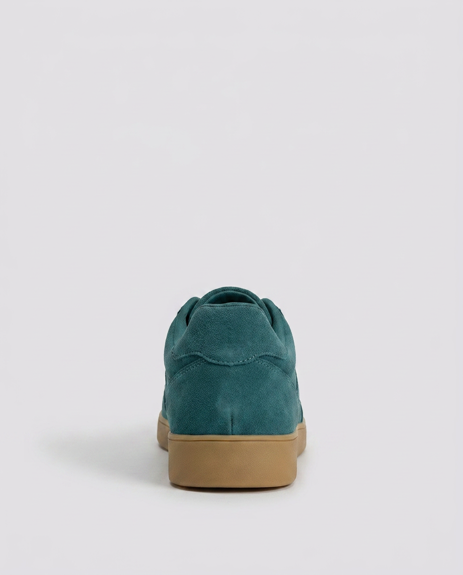 Suede Teal Trainers - Hustle N Holla