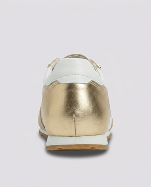 Gold Metallic Trainer Pumps - Hustle N Holla