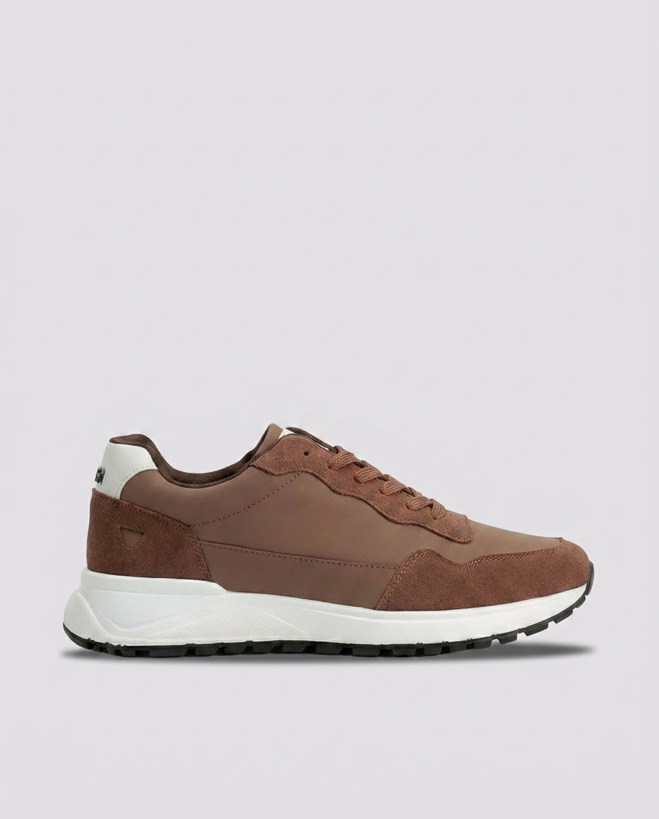 Chestnut Platform Trainers - Hustle N Holla