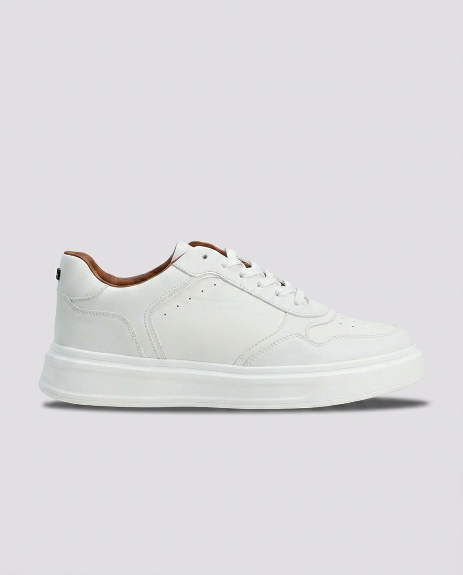 White Everyday Trainers - Hustle N Holla