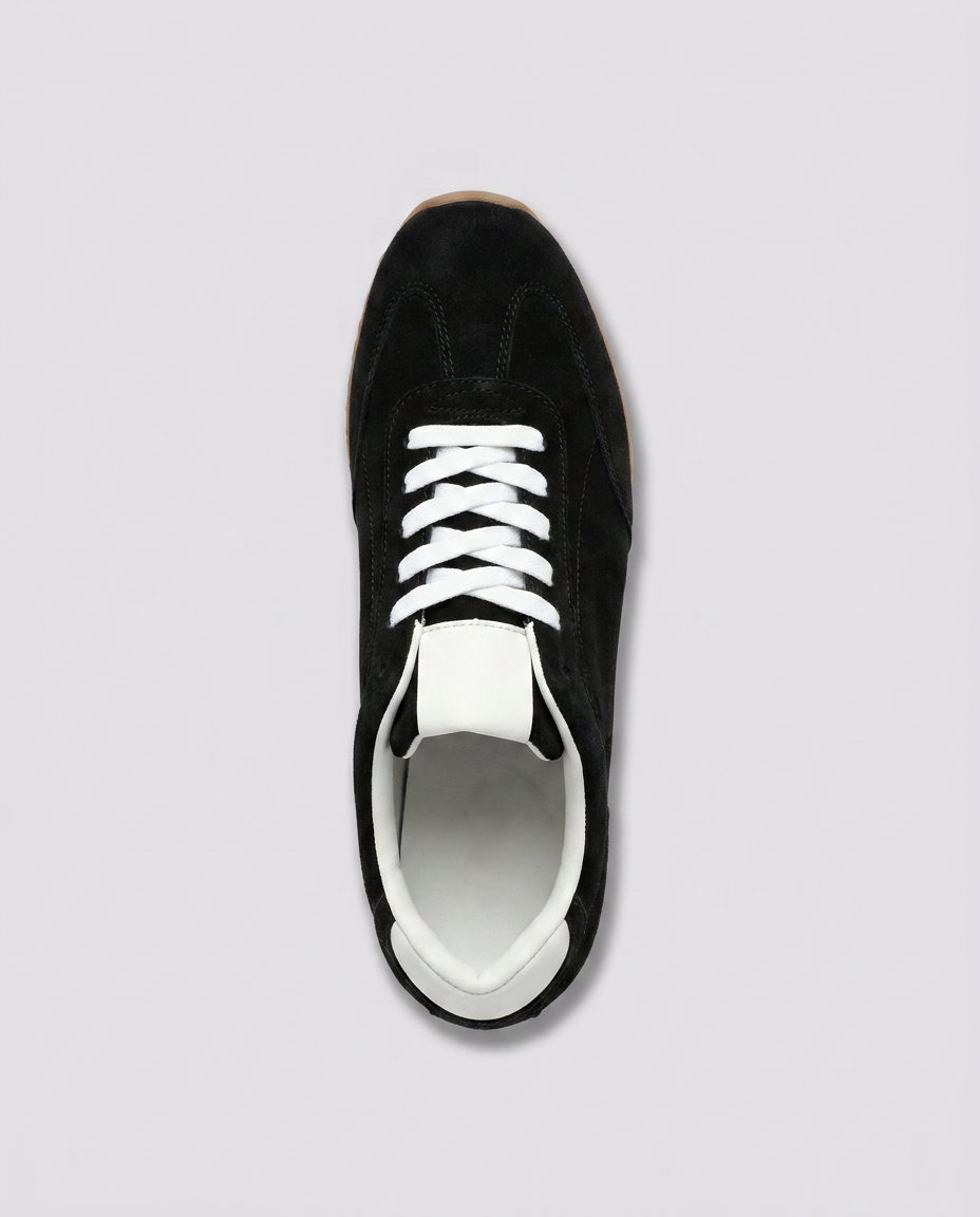 Black Running Trainers - Hustle N Holla