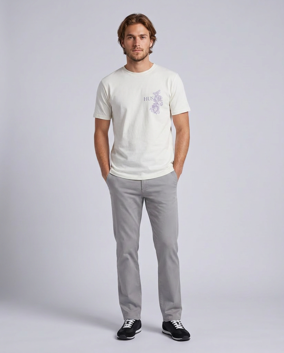 Unisex Graphic White Relaxed Fit T-Shirt - Hustle N Holla